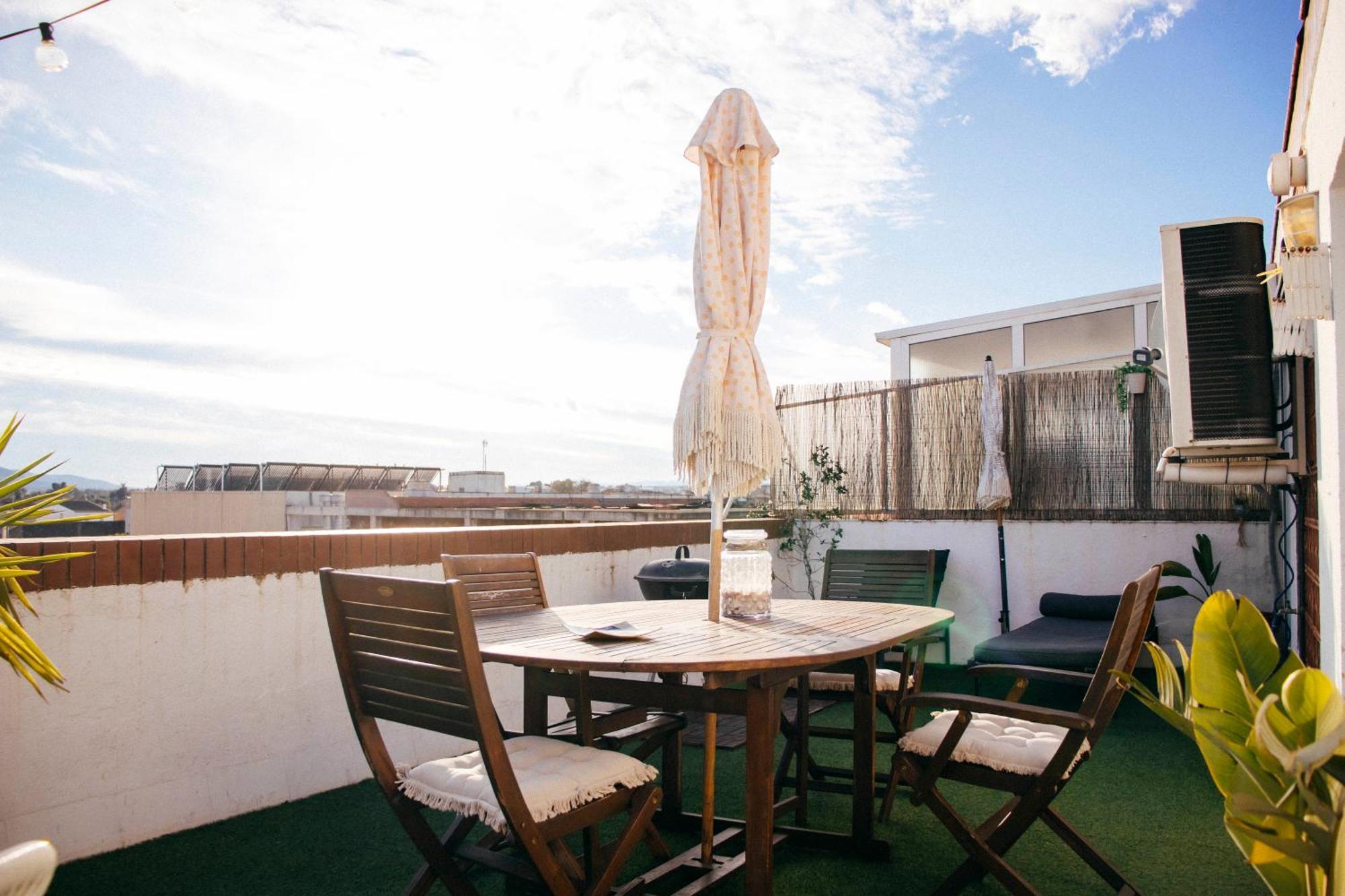 Apartamento Atico-Spa Santa Bárbara Eksteriør billede